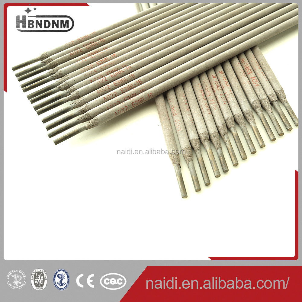 free sample plant stainless steel welding electrodes A5.4 E316L-16 e316 for clad steel