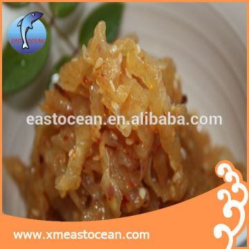 Salted jellyfish portion packed