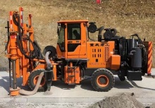 Multifunctional Highway Guardrail Pile Drive