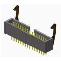 금속 래치가있는 2.54mm 이젝터 헤더