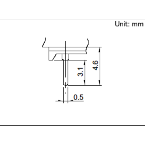 Printed circuit wiring Detection switch