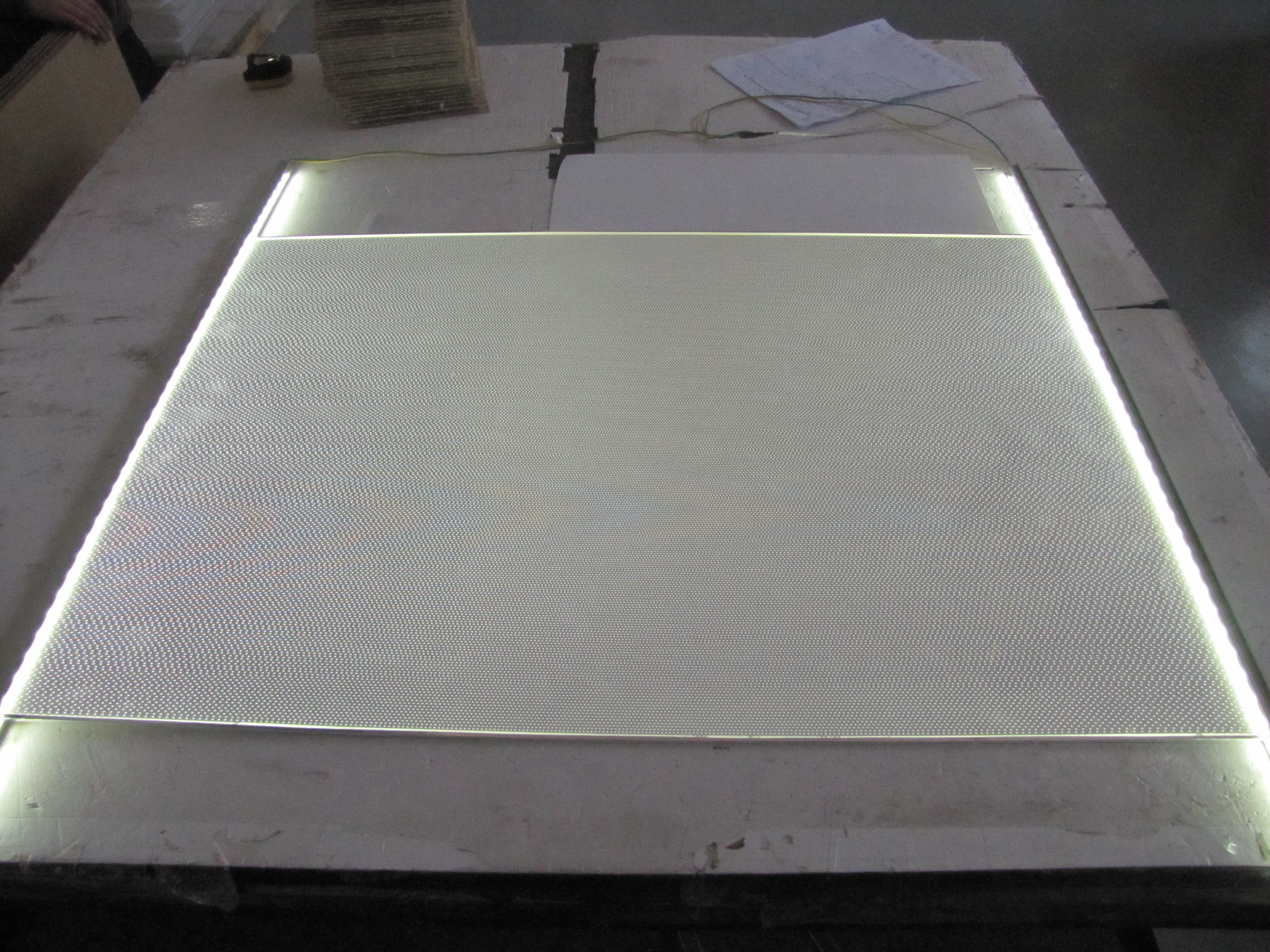Edgelight approved led panel for lighting(Reflective film+led Diffuser plate+pmma lgp)