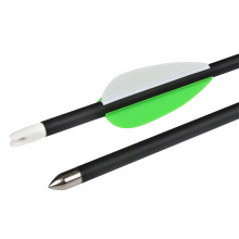 Lightweight carbon arrow used in the recurve bow