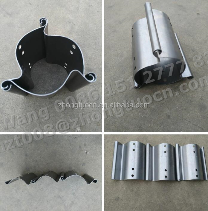Metal garage steel roller shutter door profile making machine