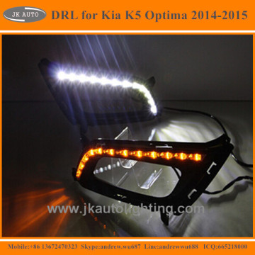 New Arrival Turn Signal LED DRL Daytime Running Lights for Kia K5 Optima Super Bright DRL LED for Kia K5 Optima 2014 2015