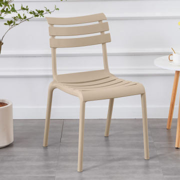 PP materical outdoor dining chair