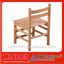 wood chair for kids footbath