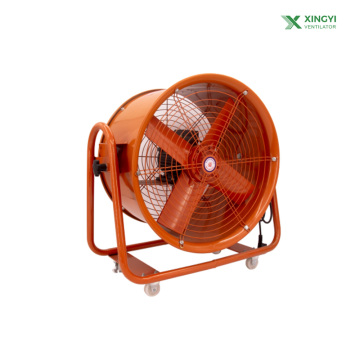 Quạt hướng trục di động bằng thép uốn cong