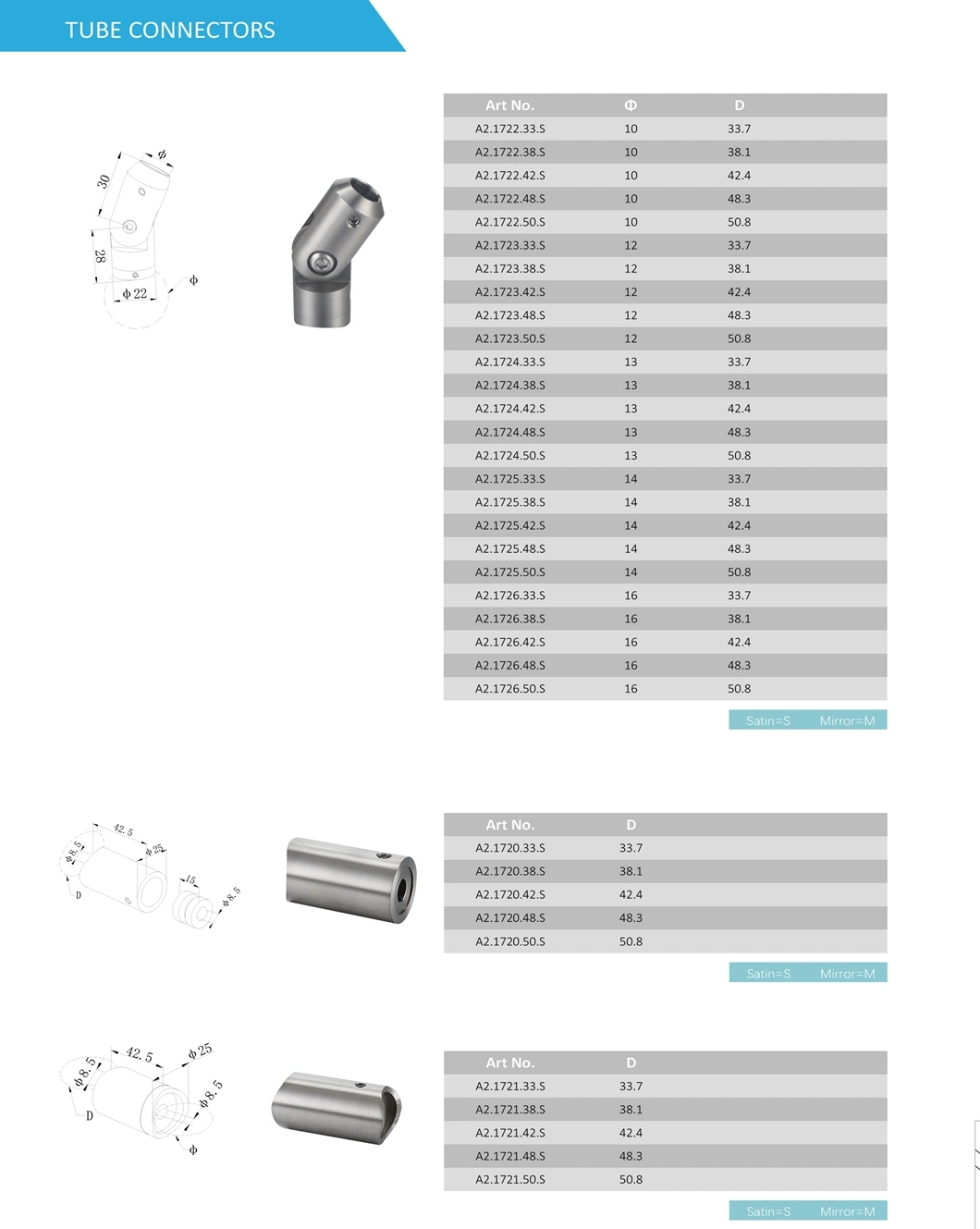 Decoration Banister Glass Stair Handrail Fittings Stainless Steel Handrail