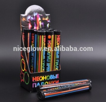 10 PK Glow Sticks bracelets in PDQ Display