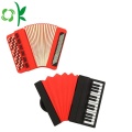 Söt Piano Shape Silikon USB Stoft Cover Case