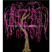 led decorative tree lignt,led simulation willow tree light