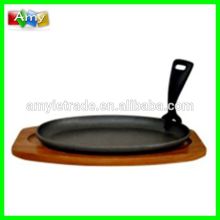 cast iron sizzler plate, cast iron cookware for indian
