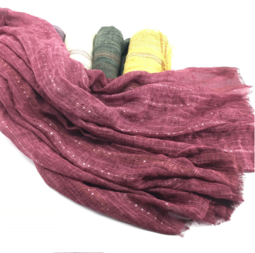 soft women sequin scarf shawl