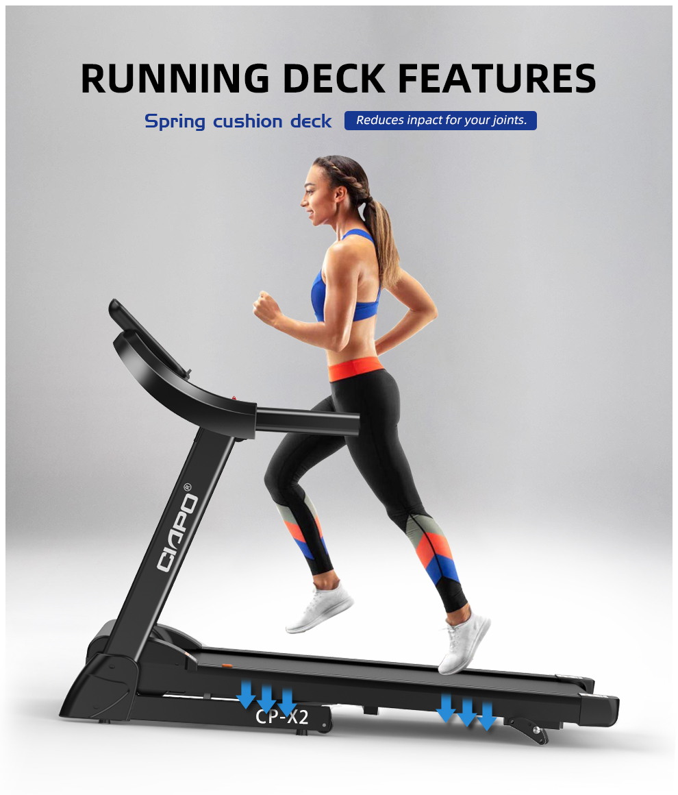 CIAPO NEW Treadmill Stay at Home Off treadmills compatible with apple watch what is the best treadmill under 300 dollars