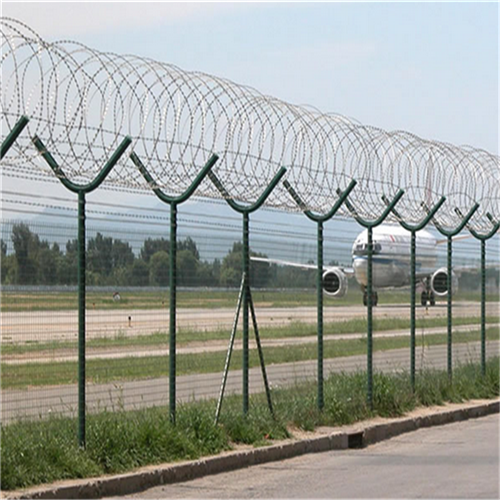 Top Quality PVC Coated Airport Concertina Fence