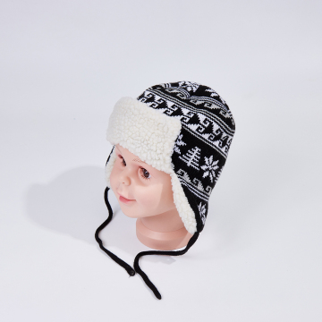 solid-color knitted hat for Kids