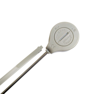Круглое лицо Высокая точность + -0,5c Цифровой пищевой термометр Зонд Термометр с крышкой