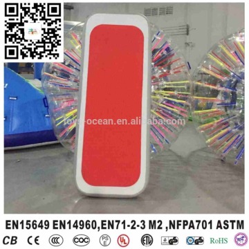 New Inflatable yoga mat on water / inflatable floating water air gym mat/ Floating yoga mat