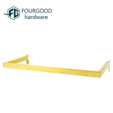 Oval Tube Railing Bracket for Clothing Support