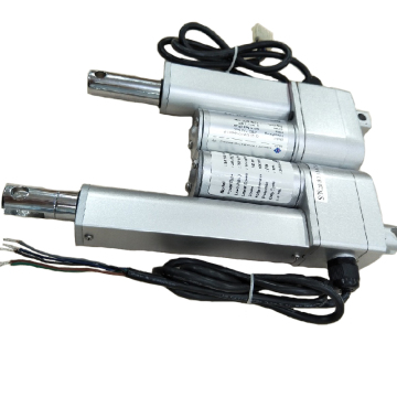 Small linear motion motor actuator with feedback