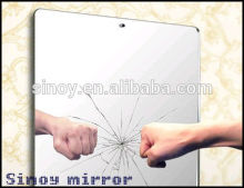 Safety Mirror With Vinyl Back / Unbreakable Glass