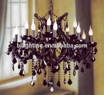 Black fancy chandelier home decorated led fancy light