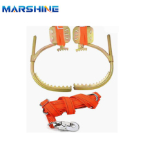 Adjustable Non-Slip Pole Climbing Gear with Safety Harness