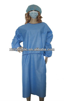 SMS surgical gown, dental disposable gown