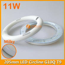205mm 11W LED circle light tube T9 G10Q