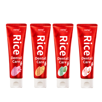 Natural Rice Ingredients Toothpaste for Whitening and Cavity Protection