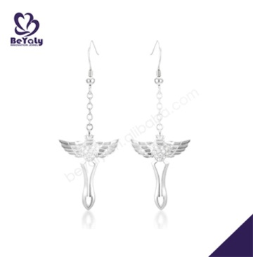 Luxurious high quality custom design earrings silver 925