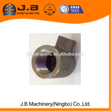 cnc lathe machining steel casting cylinder ports