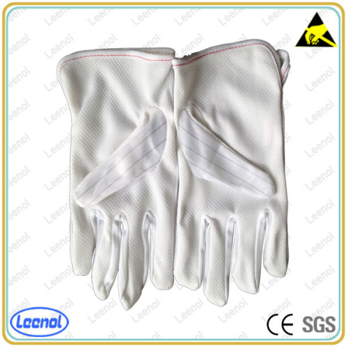 LN-8002 ESD glove anti static PVC dotted glove