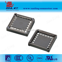 2.54mm Pitch 68P PLCC Socket SMT Type Connector