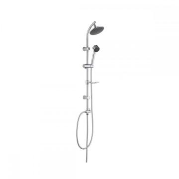 Polished SS304 Adjustable Height Bath Shower Set