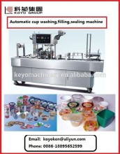 Auto fruit jelly cup sealing machine