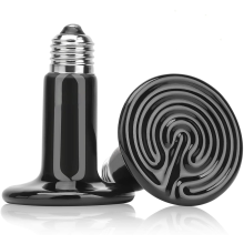 Ceramic Heat Bulb Infrared Poultry Heater for Reptiles, Amphibians, and Pets