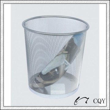 office supplies metal mesh waste basket