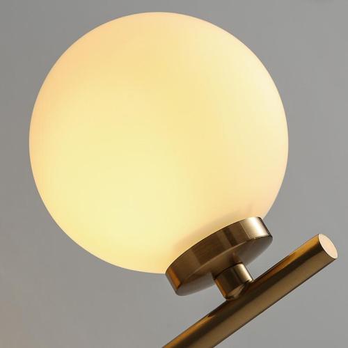 Lampe murale en ampoule blanche insée