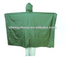 high qulaity nylon army rain coat
