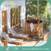 Red Cedar Holz Badewanne