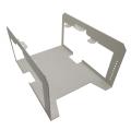 Custom Galvanized Steel Laser Cutting Brackets Fabrication