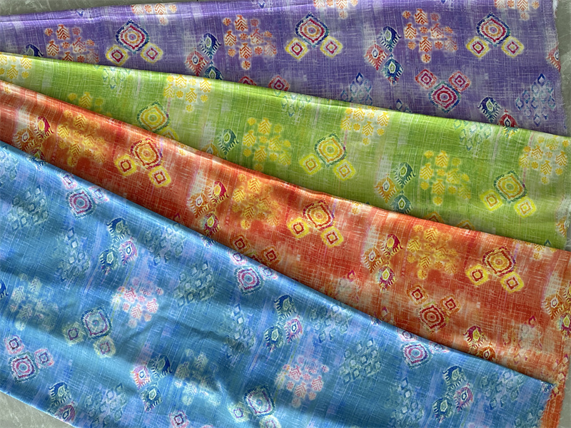 Textiles Printing Fabrics Rayon