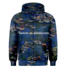 american cotton zipper jacket sweatshirt with hood
