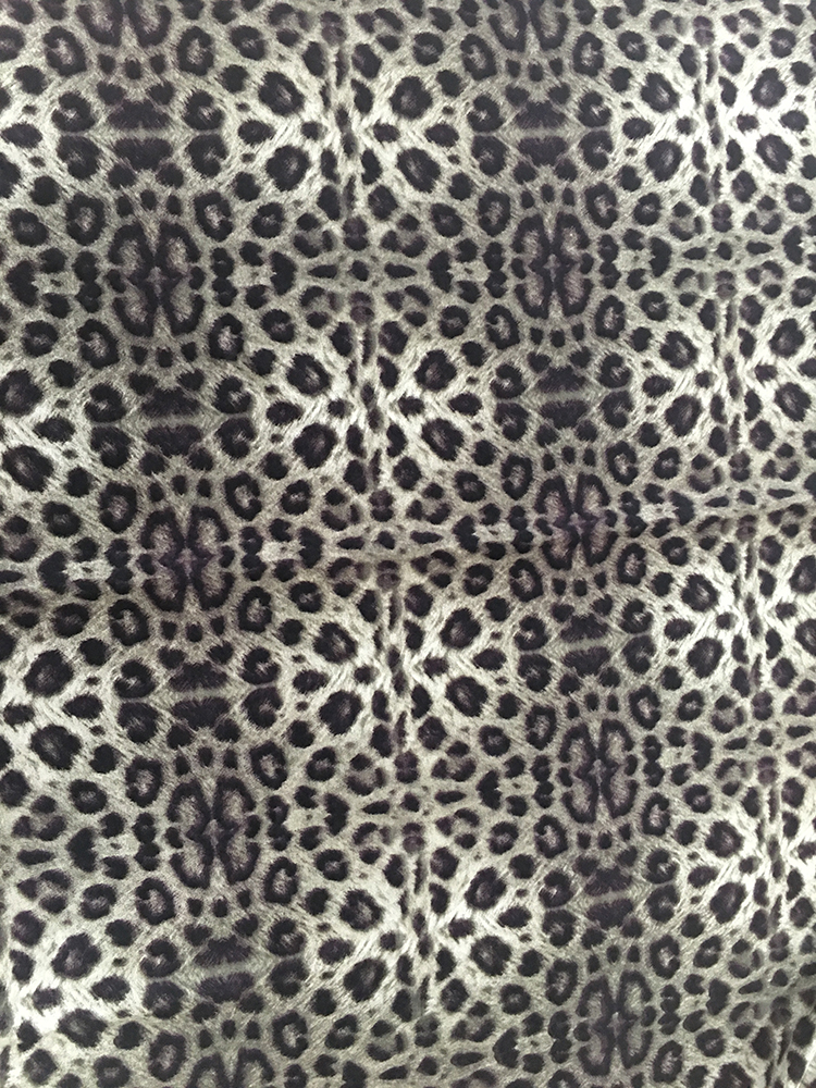 Animal Skin Rayon Poplin shuttle 45S Printing Fabric