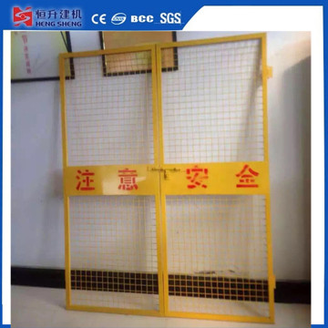 Construction Elevator Safety Door for Construction Site
