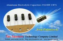 Suntan Non-Polarized Aluminum Electrolytic Capacitors