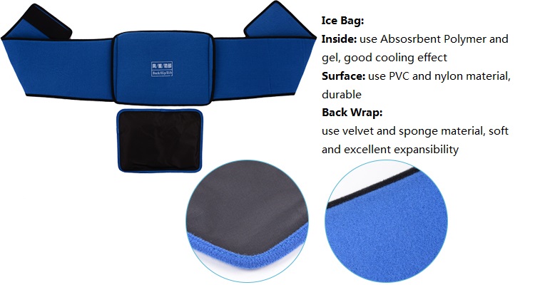 bolsa de gelo de volta back ice pack