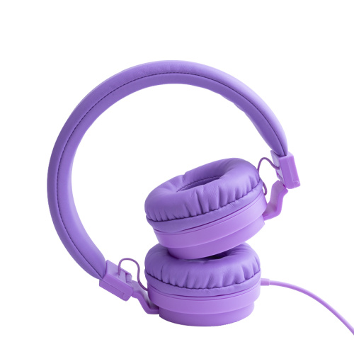 Headphones pour enfants casque câblé avec limite de volume 85 dB sur le casque d&#39;oreille pour enfants adolescents enfants filles garçons